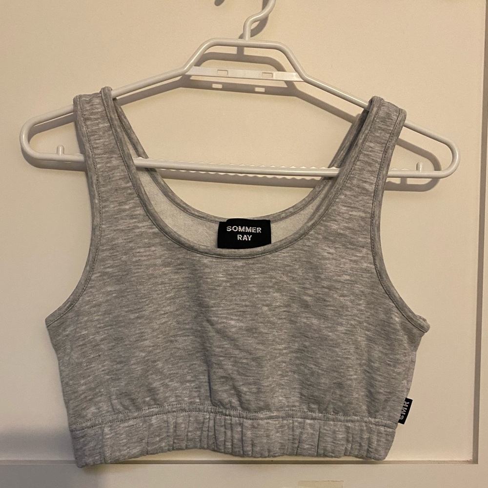 Sommer ray - grey sweat tank